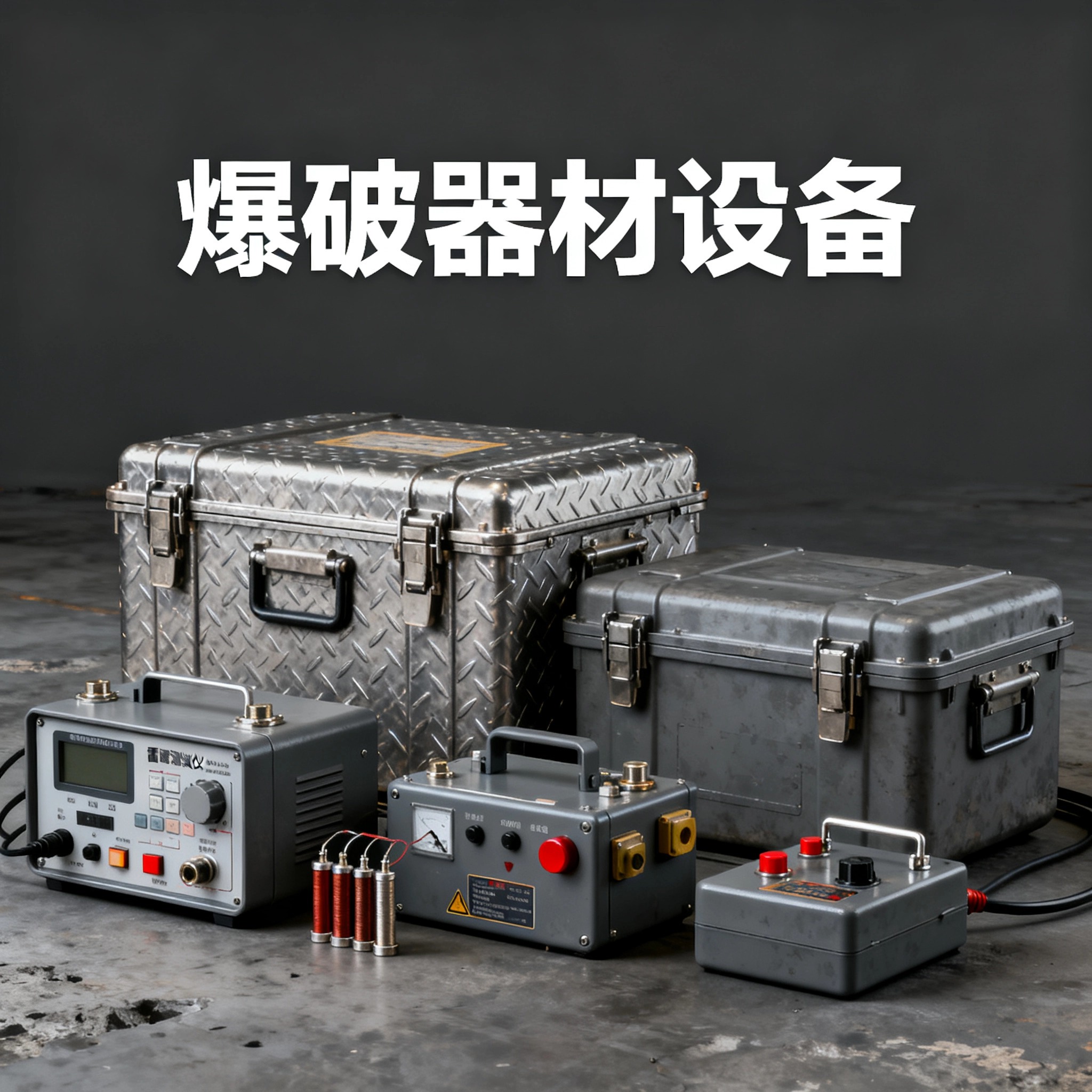 长征镇爆破工程师的“兵器库”：常用器材一册通